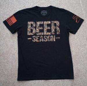 Camo Beer Season Grunt Style Shirt